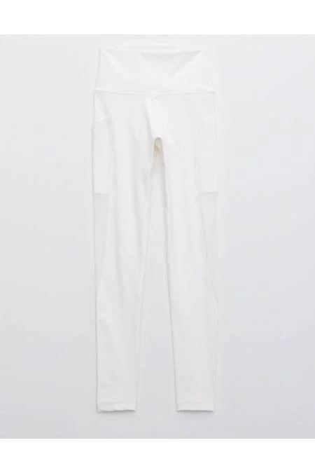 Offline Goals High Waisted Pocket Legging null White L