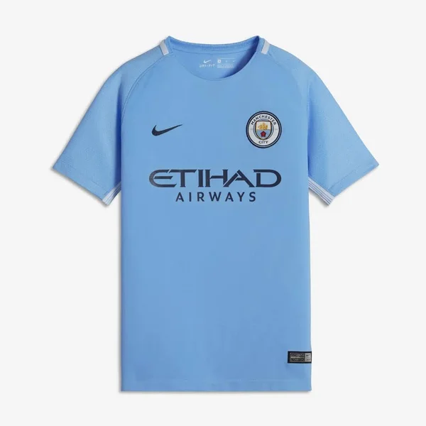 Nike Manchester City Youth Home Jersey 17/18
