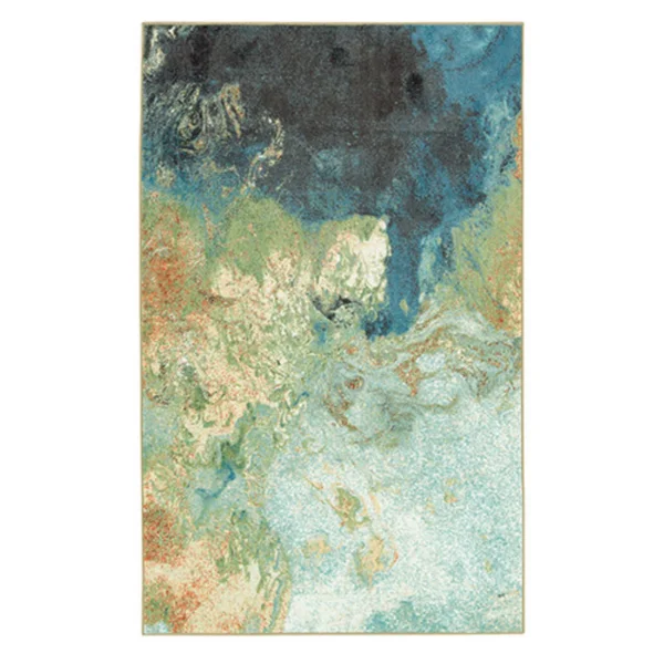Mohawk Aurora Marble Ink Indoor Area Rug