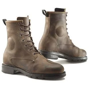 Cafe Racer Boots - TCX X-Blend WP Boots - Brown - 43 - Brown - 43