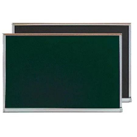 Aarco Products OS3660S Red Oak Frame Slate Porcelain Chalkboard