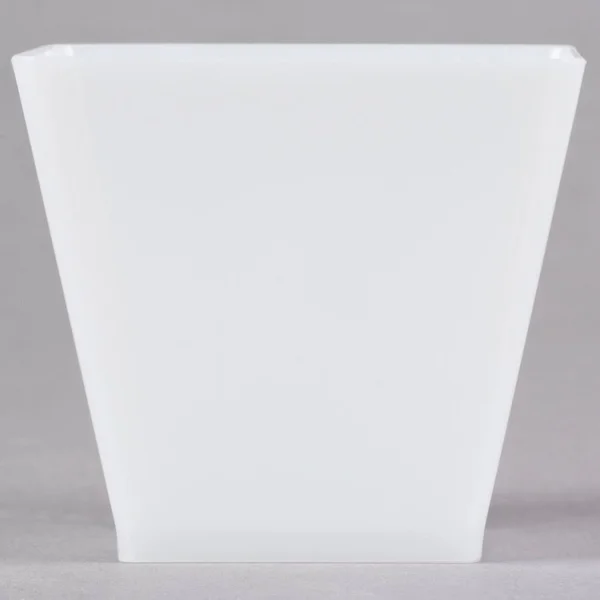 Fineline Settings 6411-WH White 2 oz. Tiny Cube