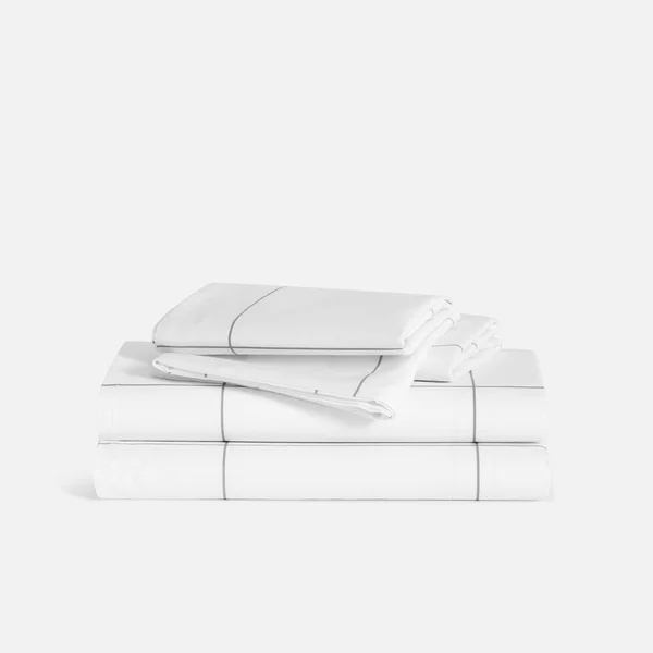 Brooklinen Luxe Core Sheet Set - Window Pane, Cal King