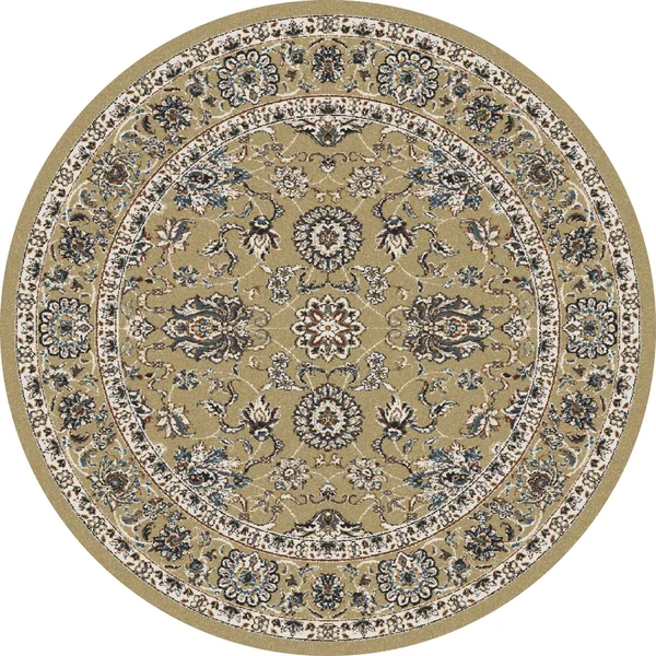 Art Carpet Arabella Traditional Border Beige 2 ft. x 8 ft. Runner Rug