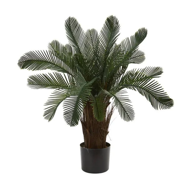 Nearly Natural 2 ft. Cycas Artificial Tree - UV Resistant (Indoor/Outdoor)
