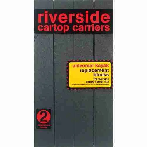 Riverside 18x22 Universal Kayak Replacement Blocks/Pair - 17.875" x 4.125" x 4.875"