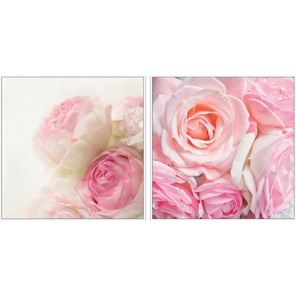 Marmont Hill Rose Bunch Diptych Size: 32x22 H x 32x22 W x 1.5x22 L