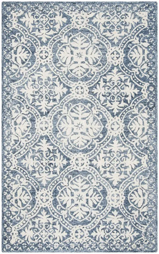 Safavieh Clearance Micro-Loop Mlp606M Blue Rug