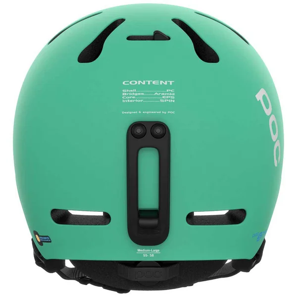 POC Fornix Spin Snow Helmet Green XL/XXL