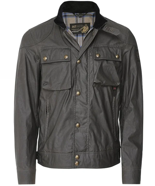 Belstaff Racemaster Jacket in Granite Grey