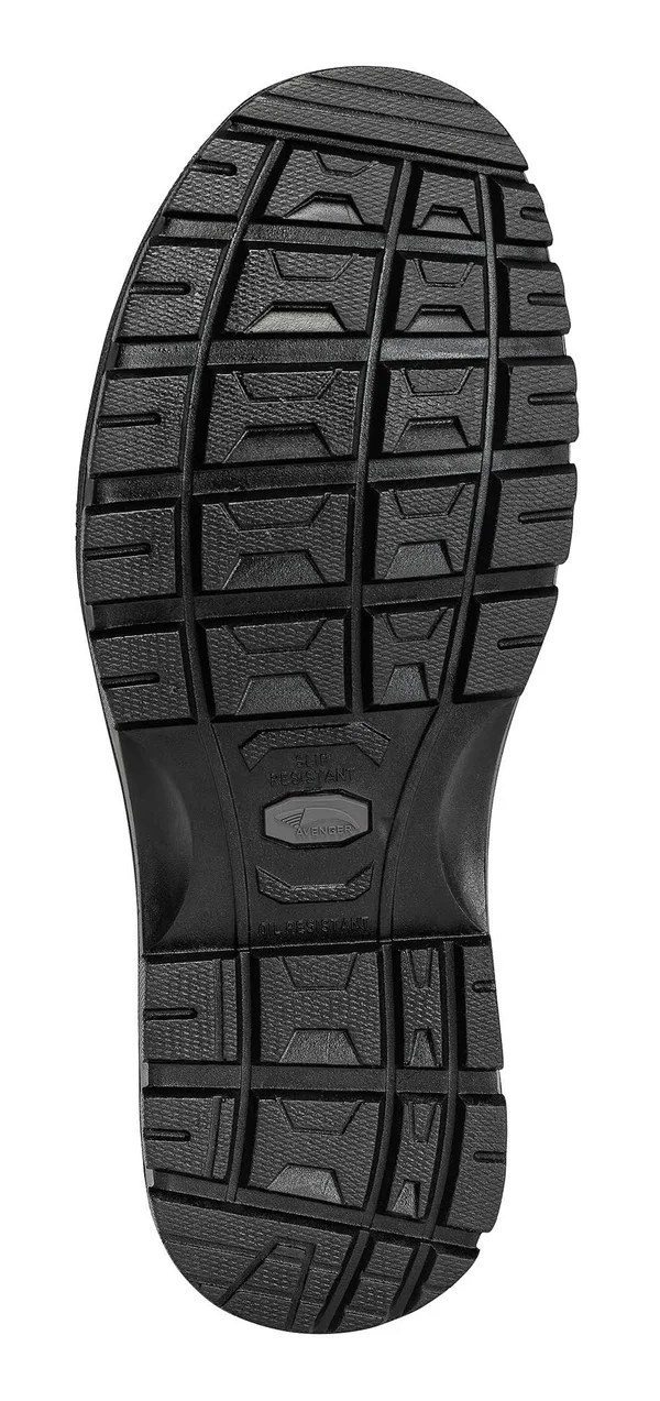 Men's Avenger A7400 Foundation 6 inch Work Boot, Size: 8, Black