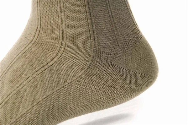 Jobst for Men Casual Knee High Socks - (30-40 mmHg) Khaki - Medium
