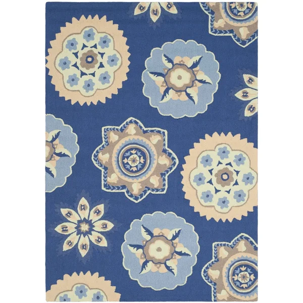 Safavieh Four Seasons FRS390D Navy 8& x 10& Area Rug