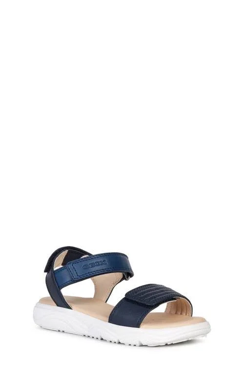 Geox Deaphnegi Sandal, Size 6Us in Navy at Nordstrom