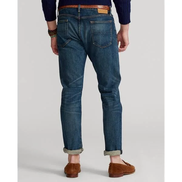 Ralph Lauren Men's Hampton Relaxed Straight Jean - Size 30 in Rockford Stretch