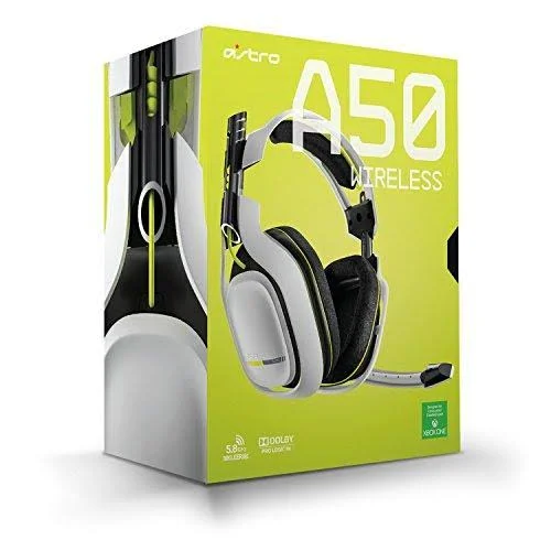 Astro A50 Gaming Wireless Headset - White/Lime