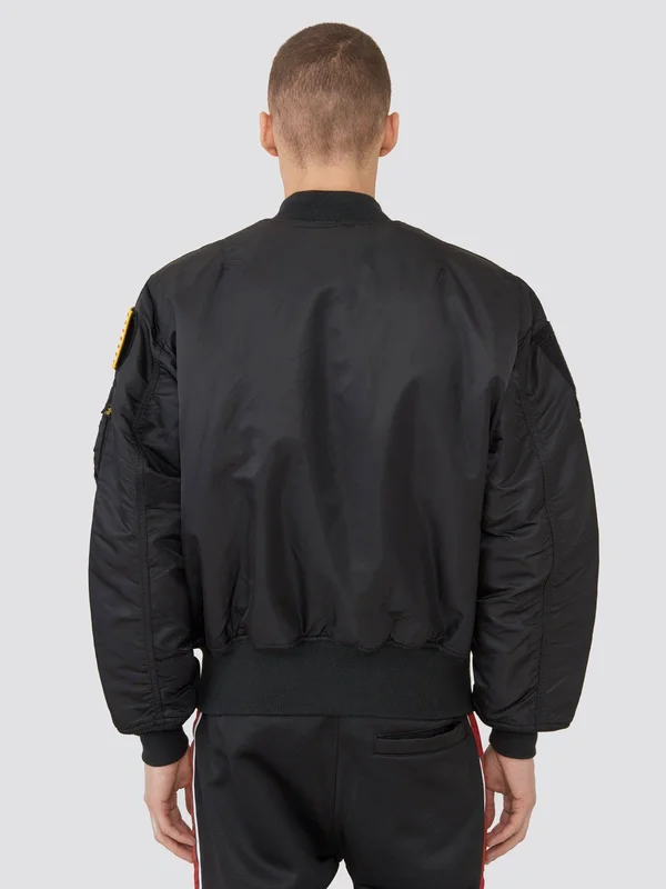 Alpha Industries, MA-1 Flex Bomber Jacket Black, 3XL