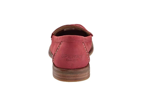 Women's Sperry Seaport Penny Loafer Red - Size 8.5M