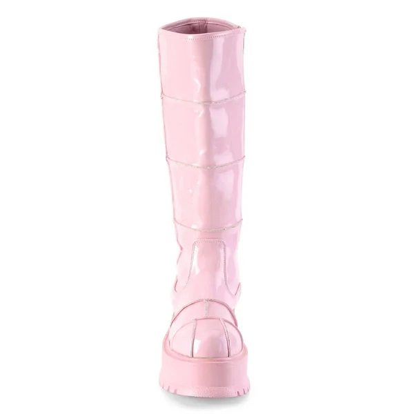 2 inch Platform SLACKER-230 Baby Pink 12 - Pink