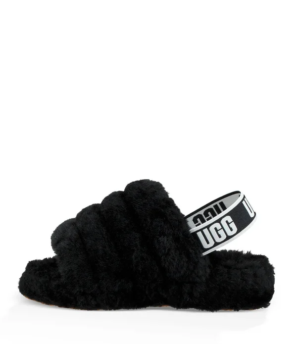 Ugg Women's Fluff Yeah Slide Goat - 6