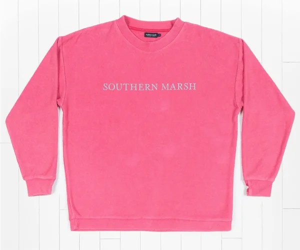 Southern Marsh Sunday Morning Sweater, French Blue, Large