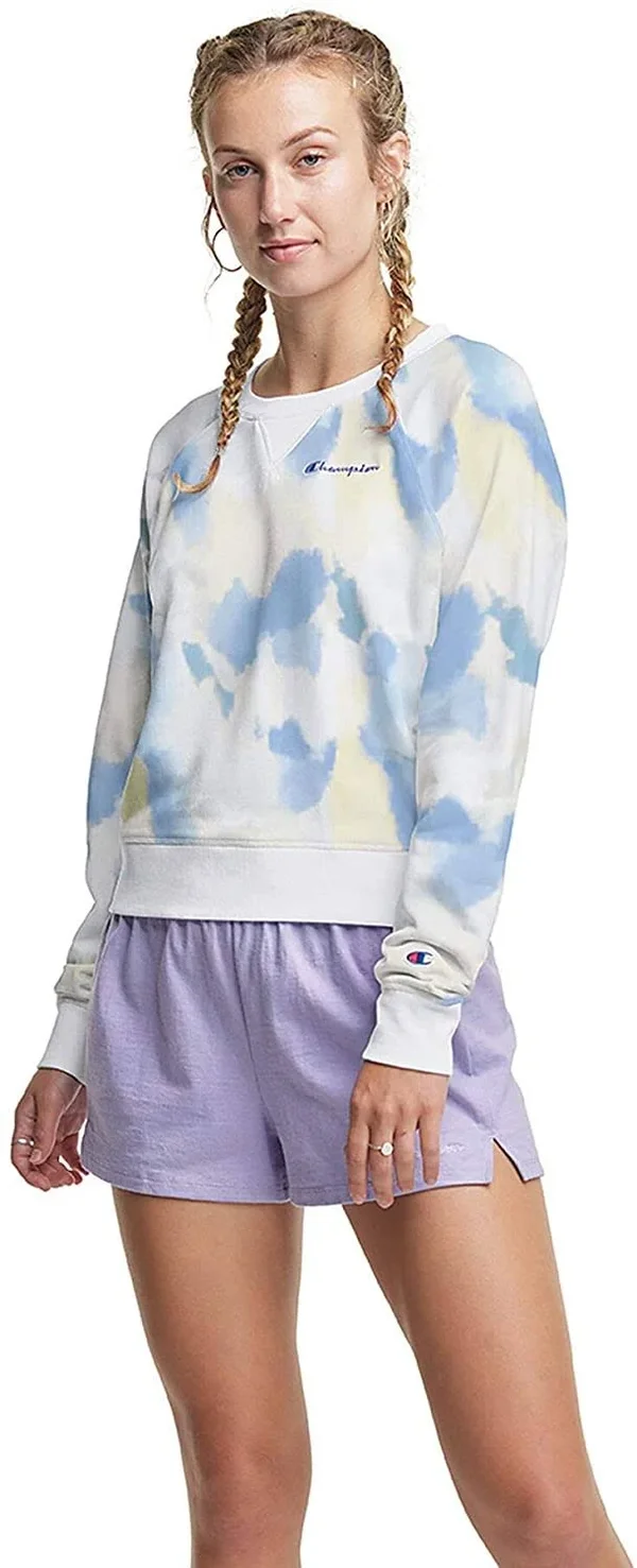 Champion Women's Campus French Terry Crew BLUM-XL