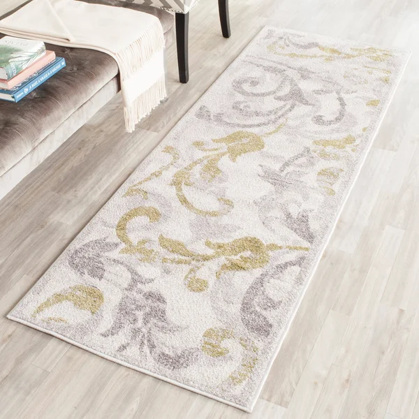 Safavieh 8& x 10& Amherst AMT428K Ivory - Grey Rug