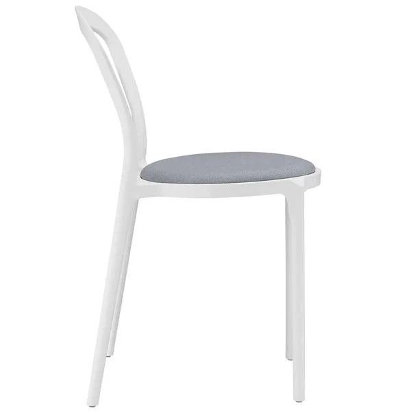Modway Assist Dining Side Chair White Gray