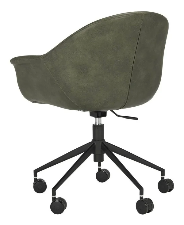 Safavieh Ember Office Chair - Light Brown - Black