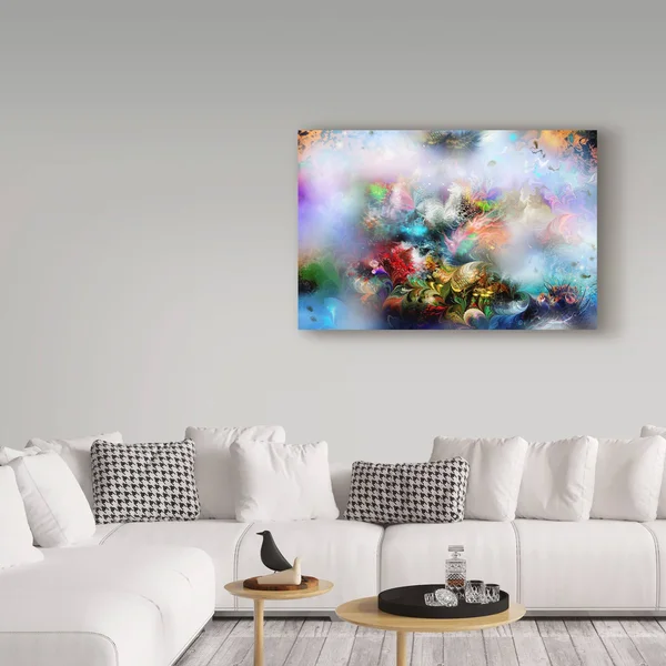 Trademark Fine Art Ali21562-C1219Gg Runa 'Coral Reef 3' Canvas Art - 12X
