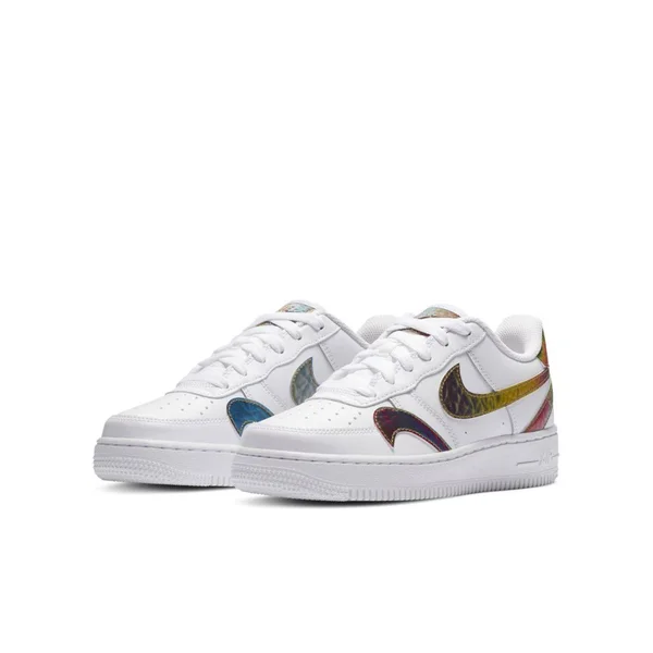 Nike (GS) Air Force 1 LV8 2 White/Multi-Color