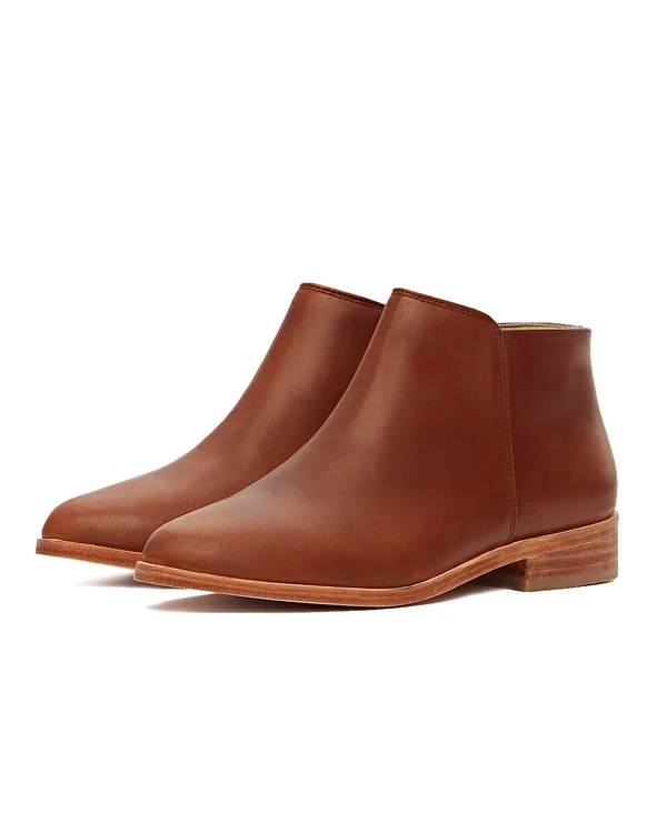 Nisolo Lana Boot - Women's Brandy, 7.0