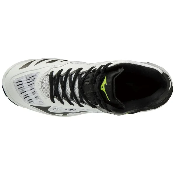 Mizuno Men's Wave Lightning Z5 - Mid - White/Black - 14