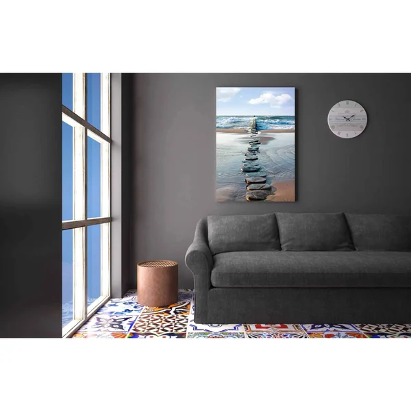 Epic Graffiti Stepping Stones Giclee Canvas Wall Art, 12x22x18x22 26x22 x 40x22