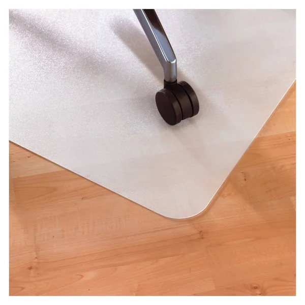 Ecotex Polypropylene Rectangular Anti-Slip Foldable Chair Mat for Hard Floors - 45x22 x 53x22
