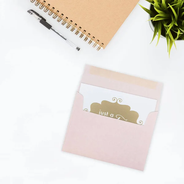 Jam Paper A7 Invitation Envelopes - 5.25 x 7.25, Parchment Pink Recycled, 1000/Carton (97834B)