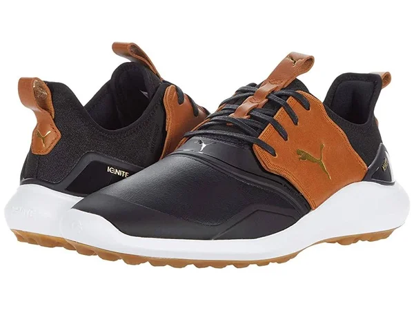 Puma Men's Ignite NXT Crafted Golf Shoes, Black