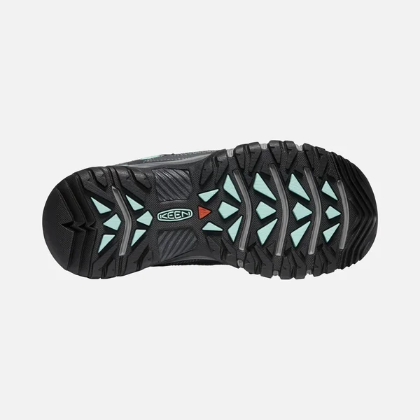 Keen Women's Targhee Vent Shoe - 8 - Steel Grey, Ocean Wave
