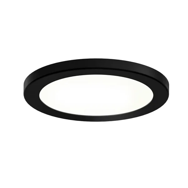 DALS 4006-BK 3.6 Watt 4x22 Ultra-Slim Round LED Puck Light - Dimmable - 3000K - 300 Lumens - 12V - Black