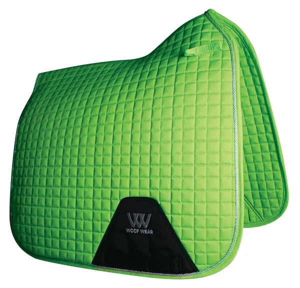 Woof Wear Dressage Saddle Cloth Lime