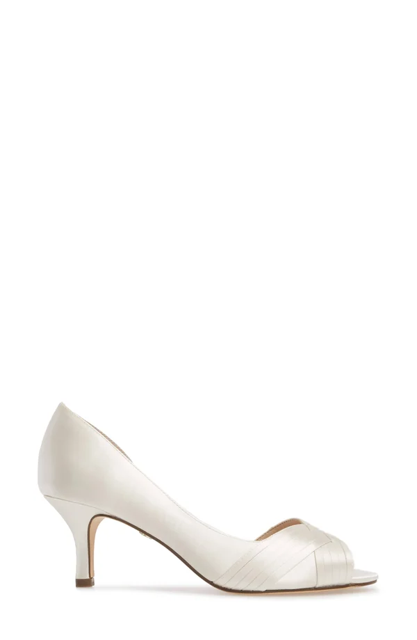 Nina Contesa Open Toe Pump - Pink - 7.5 M