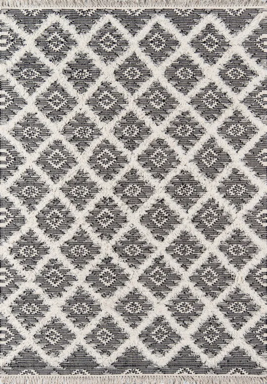 Momeni Harper Area Rug, Black, 8&10x22 x 11&10x22