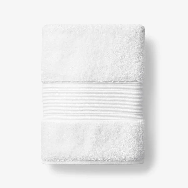 Legends Hotel Regal Egyptian Cotton Bath Towel - White, The Company Store