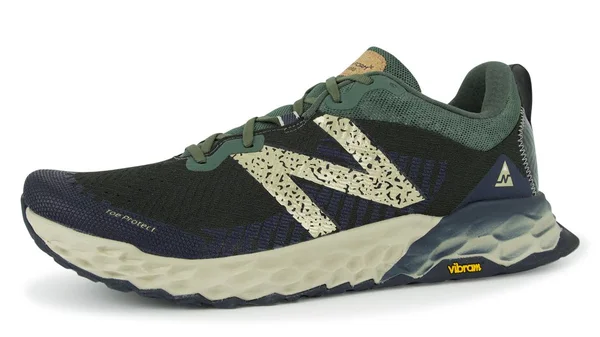 New Balance Men's Fresh Foam Hierro V6 Black Spruce with Timberwolf - 17, D