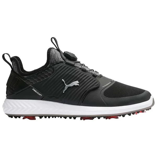 Puma Ignite PWRADAPT Caged Disc Black Golf Shoes