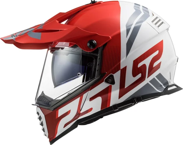 LS2 - Helmet MX436 Pioneer Evo Evolve Red, White - Size S