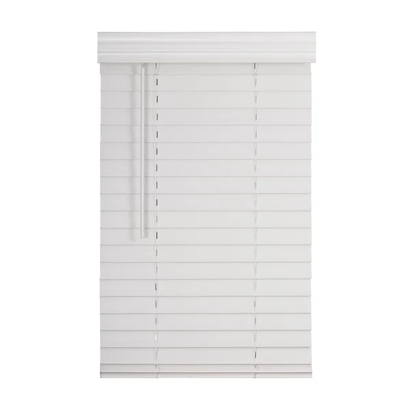 Lotus & Windoware 25X84 White Faux Wood Blind