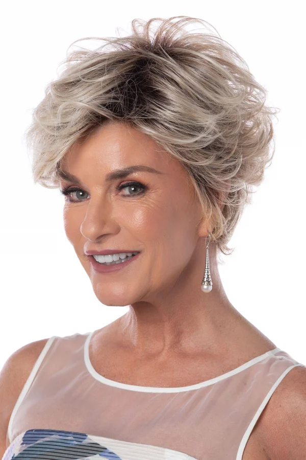 Salon Select Large HF Synthetic Wig by Toni Brattin in Light Gray