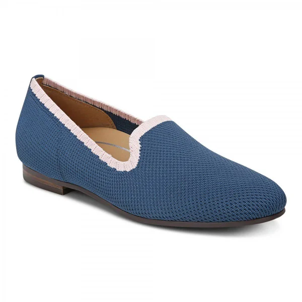 Vionic Willa Knit Women's Slip-On Casual Shoe Dark Blue - 9.5 Medium