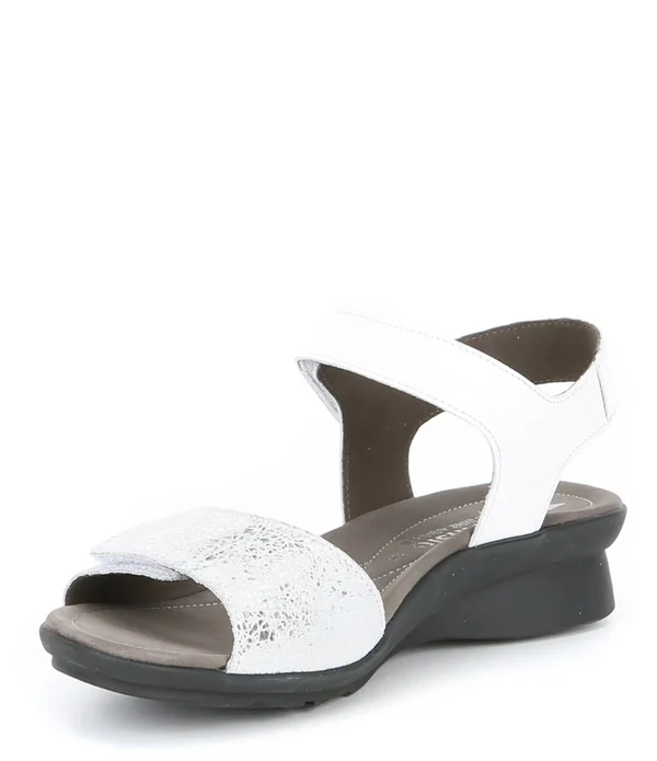 Mephisto Women's Pattie White Silk/Silver